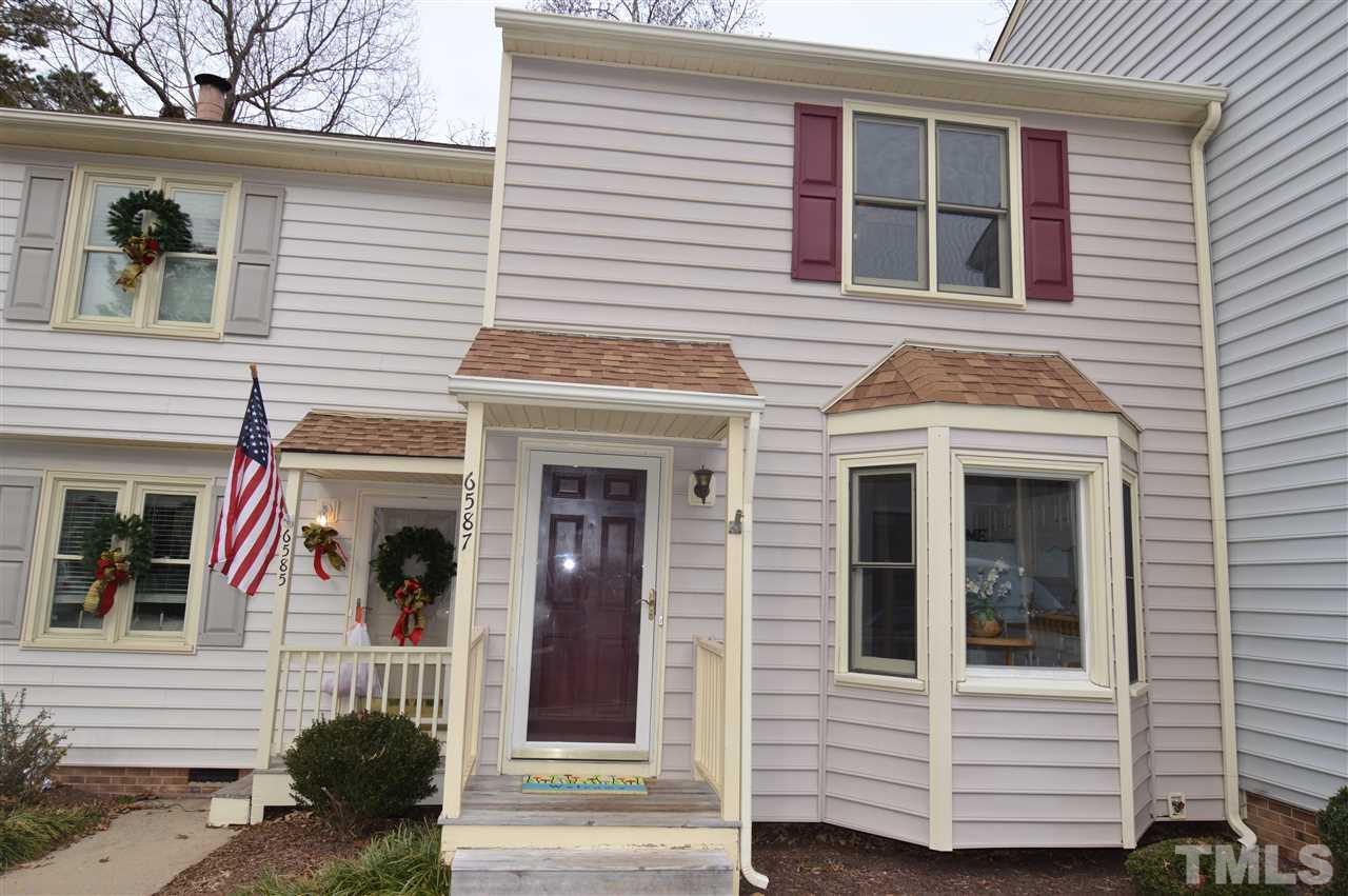 6587 English Oaks Drive Raleigh, NC 27615 - Photo 1 of 21 Exterior of home has vinyl siding