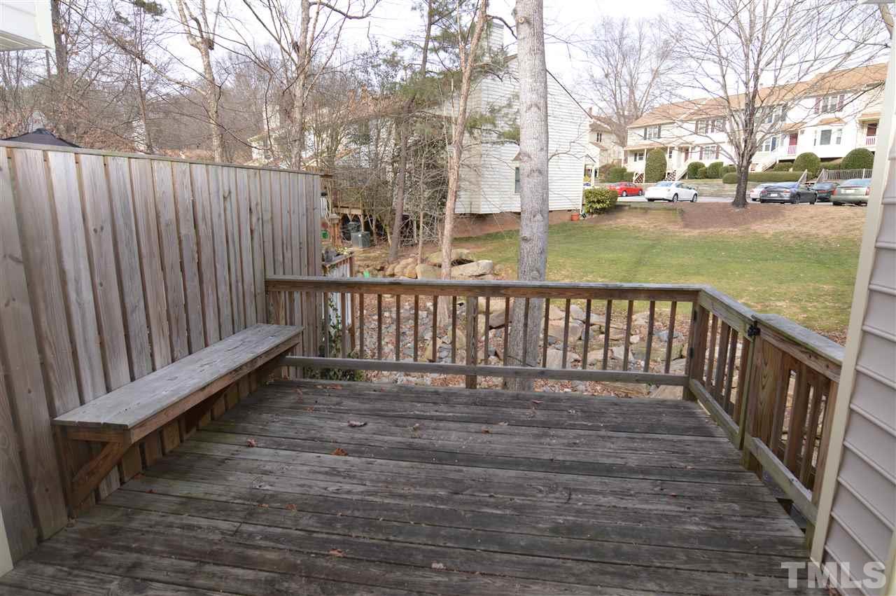 6587 English Oaks Drive Raleigh, NC 27615 - Photo 16 of 21 Has a privacy wall and is gated for securing pets and or children