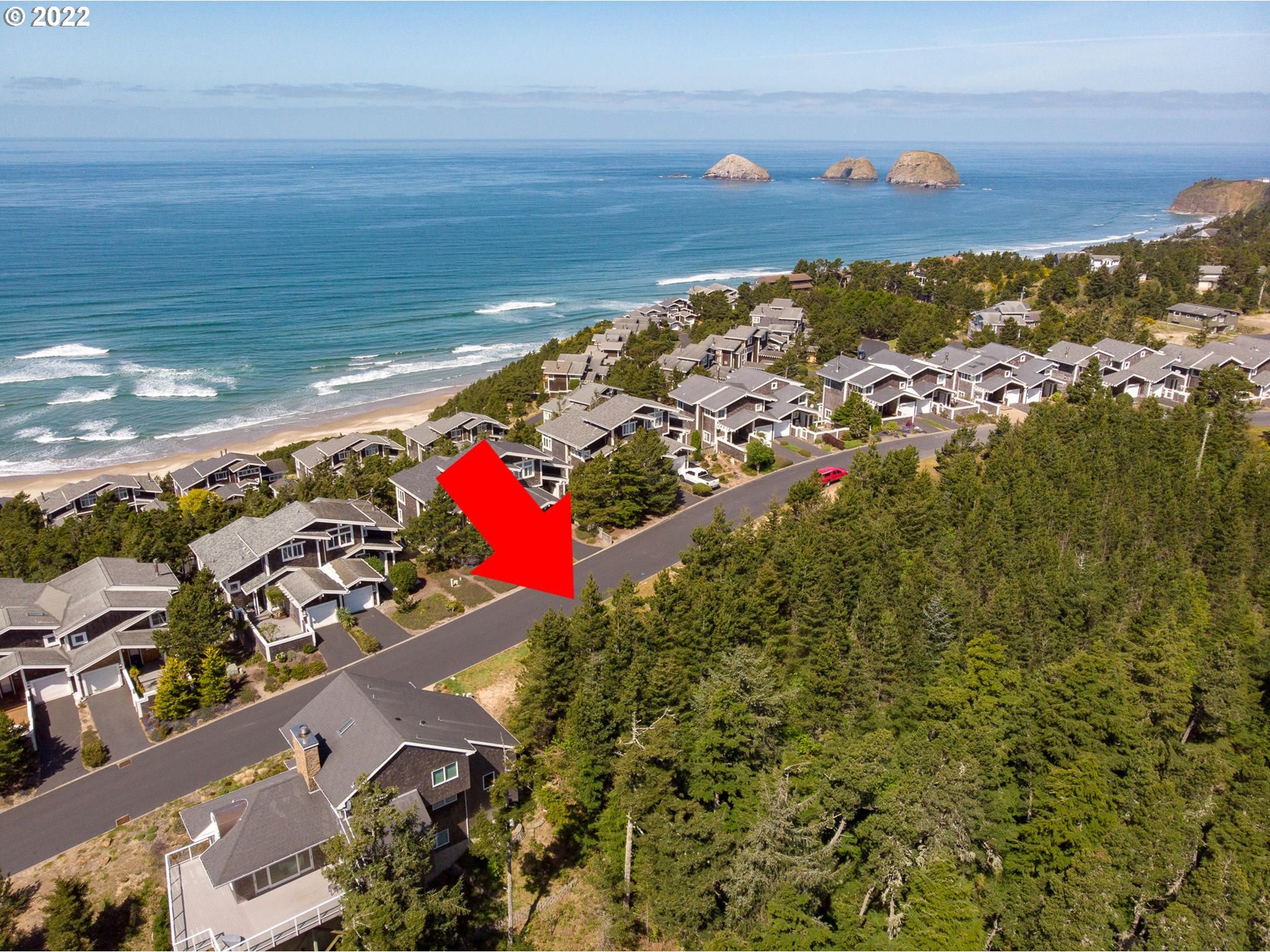Promontory Lane Tillamook, OR 97141 - Photo 2 of 11 an aerial view of a house