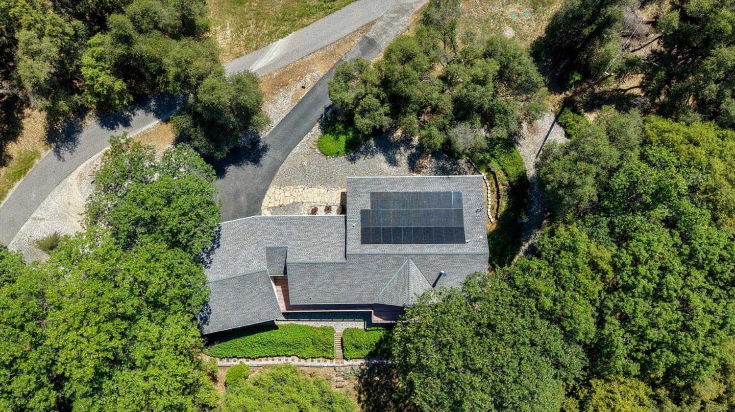 18639 Fay Ridge Court Grass Valley, CA 95949 - Photo 78 of 99 an aerial view of a house with a yard
