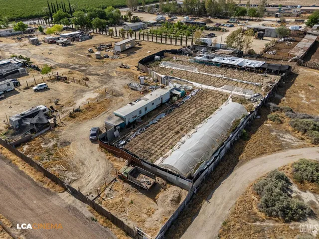 an aerial view of a ocean