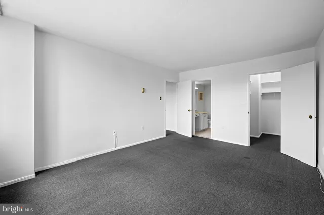 a view of empty room