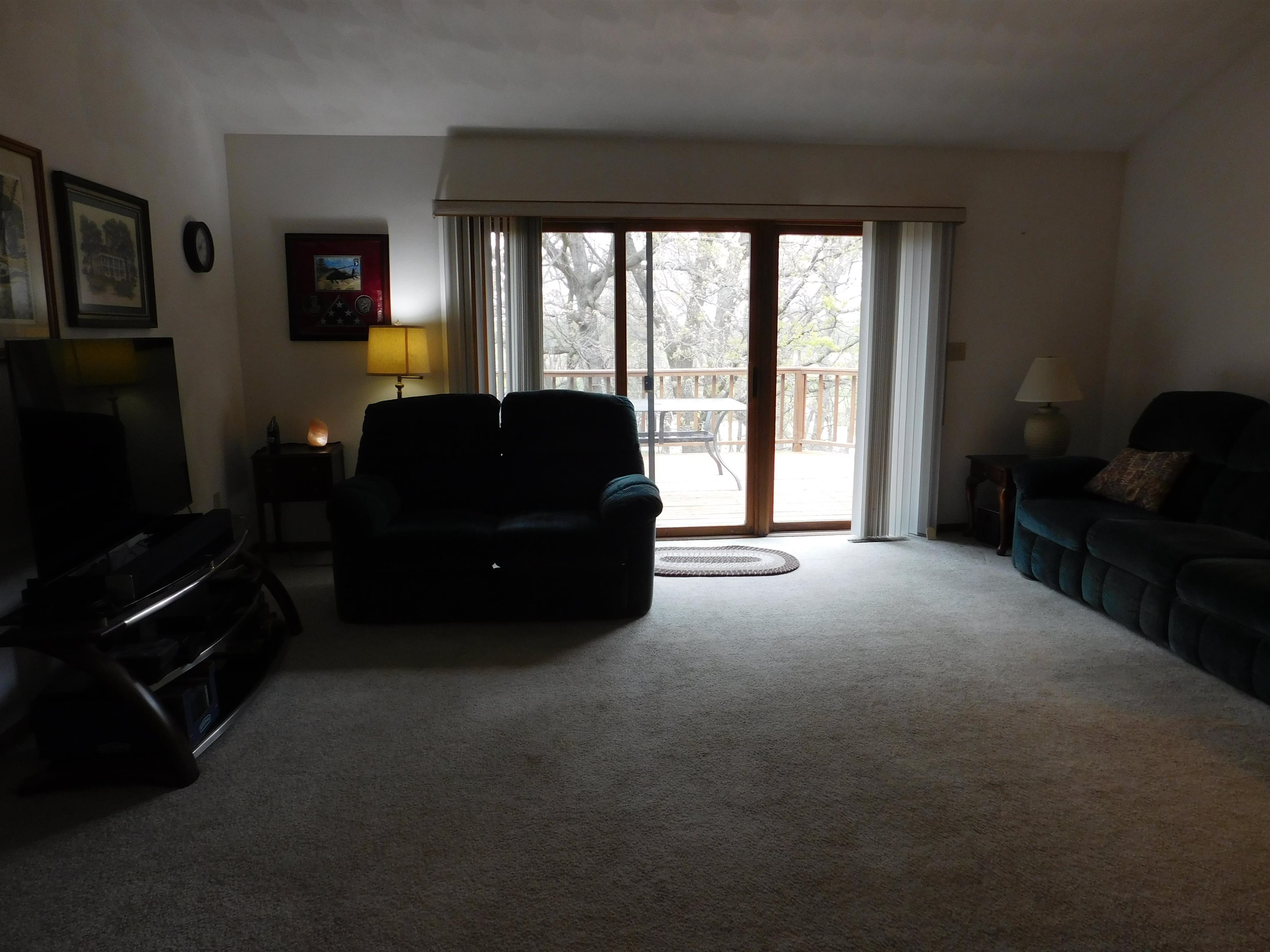 4103 North AYP Road Lena, IL 61048 - Photo 59 of 96 a living room with furniture and a flat screen tv