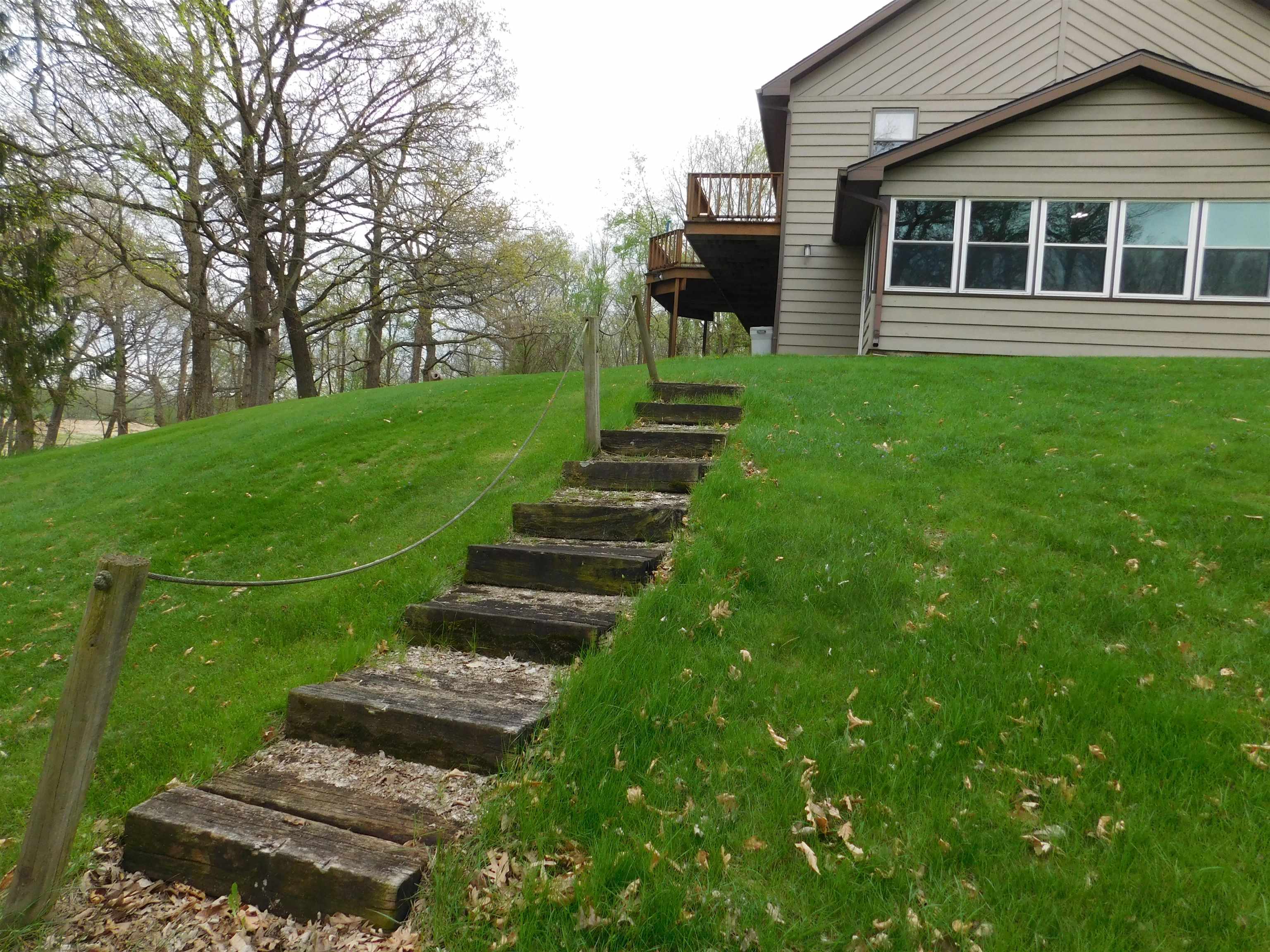 4103 North AYP Road Lena, IL 61048 - Photo 85 of 96 a view of a house with backyard porch and garden