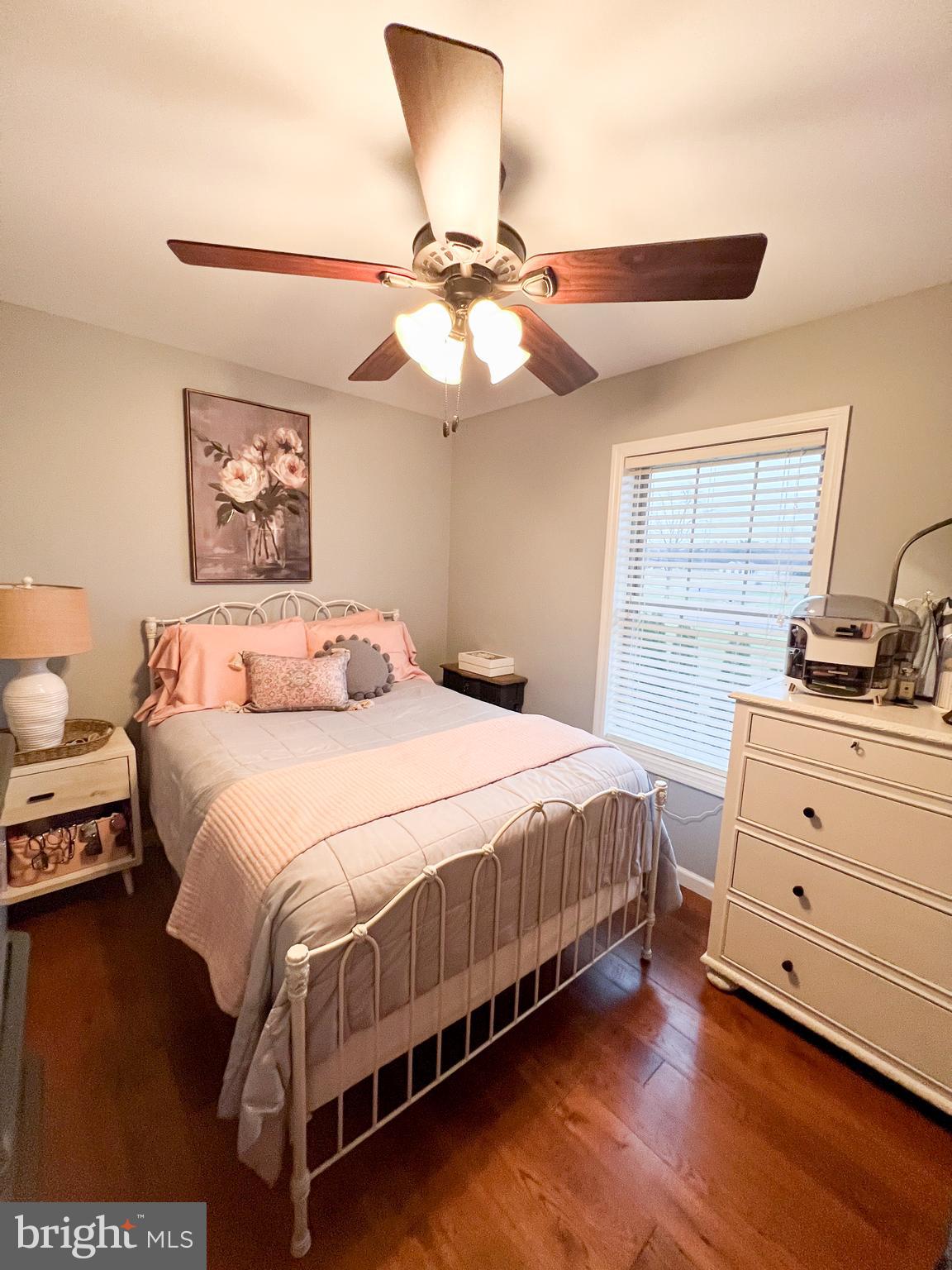 27 Copper Lane Reedsville, PA 17084 - Photo 19 of 45 a bedroom with a bed and a chandelier