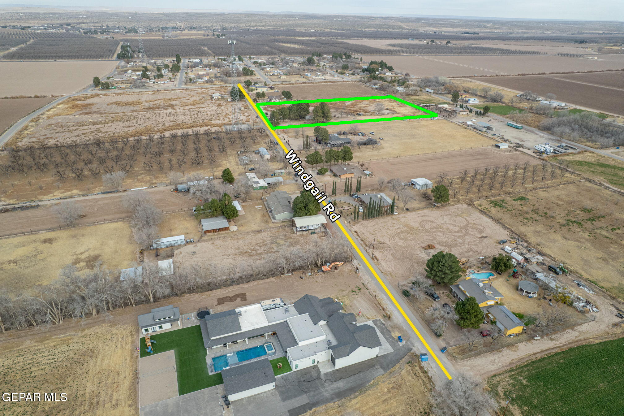 255 Windgail Road Clint, TX 79836 - Photo 10 of 18 WindgailDrone-6