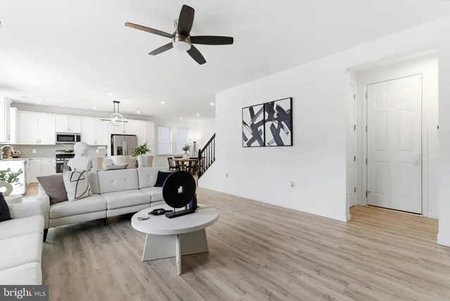 a view of a hallway with window