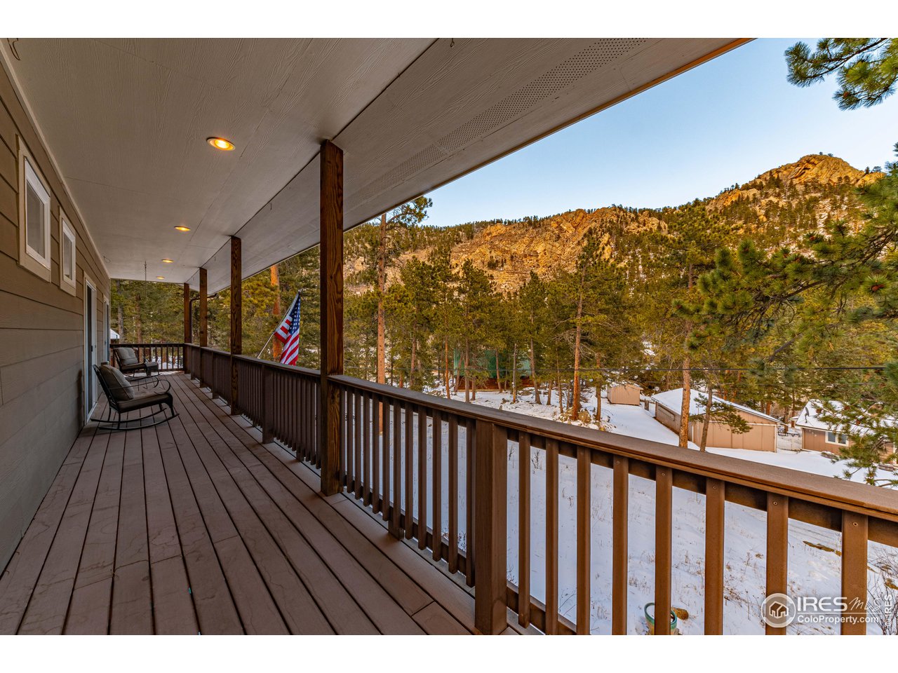 339 Cedar Drive Lyons, CO 80540 - Photo 36 of 37 a view of balcony with furniture
