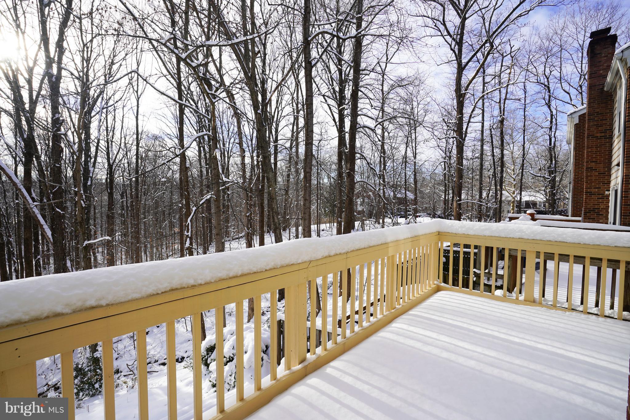 8836 Surveyors Place Springfield, VA 22152 - Photo 44 of 48 a view of a balcony with trees