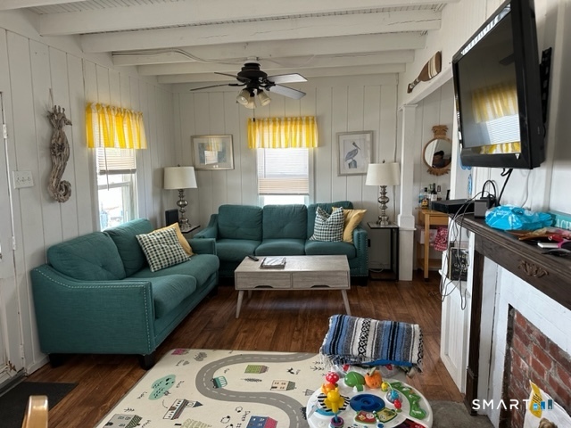 855 East Broadway Milford, CT 06460 - Photo 3 of 19 a living room with furniture and a window
