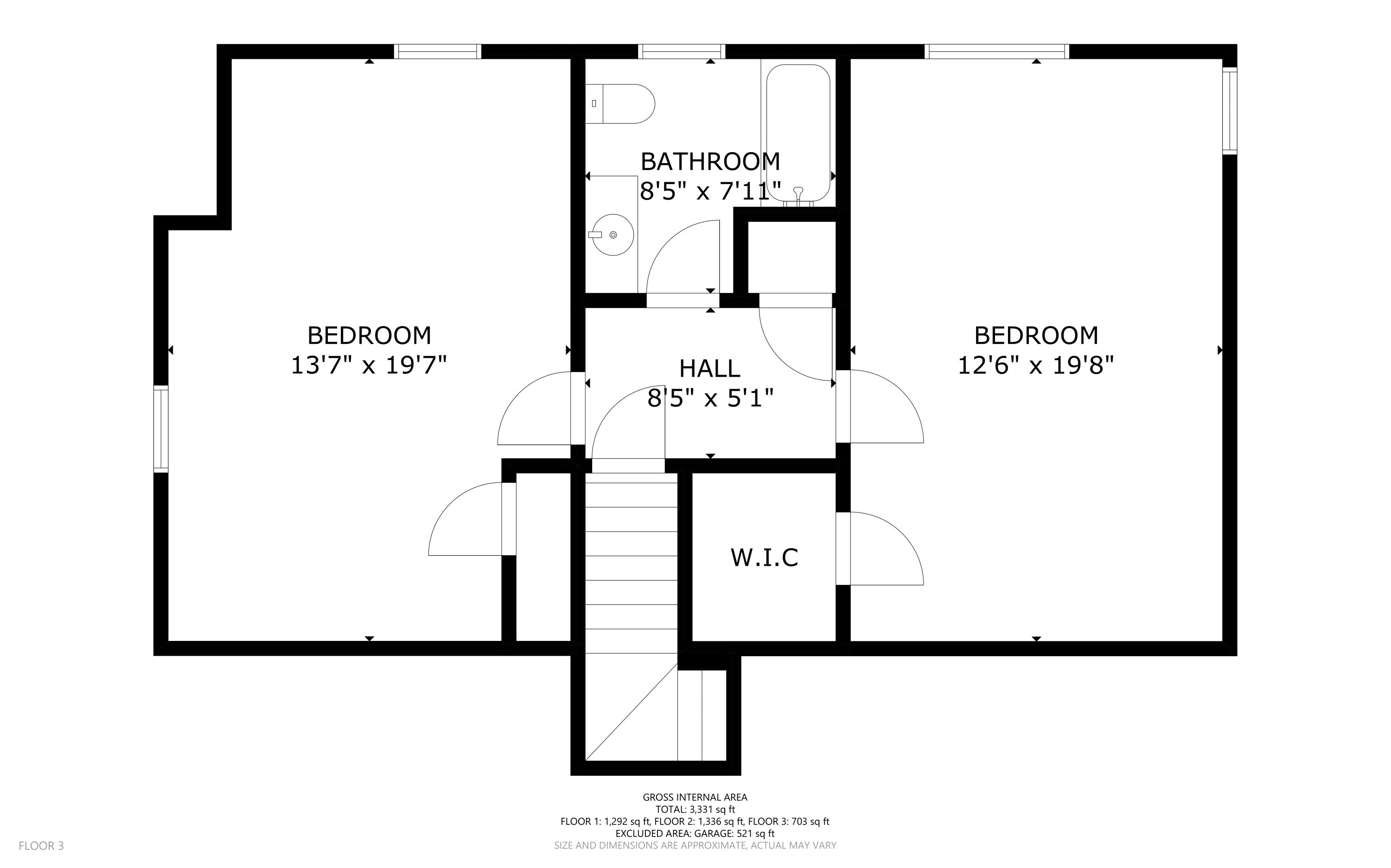 667 Queen Anne Road Harwich, MA 02645 - Photo 62 of 63 2nd floor, floor plan jp 667