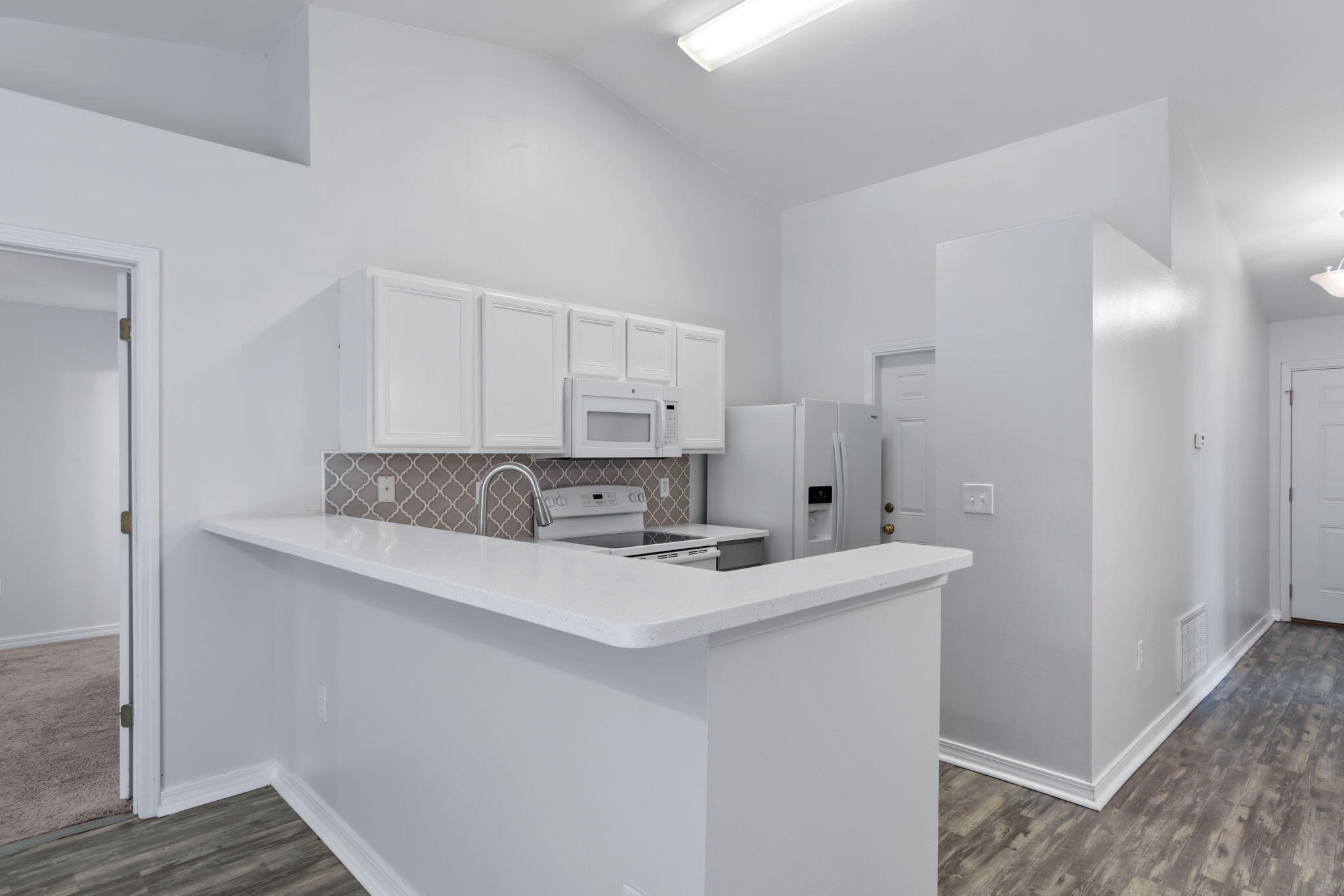 218 Cabana Way Crestview, FL 32536 - Photo 10 of 35 a view of kitchen with cabinets appliances