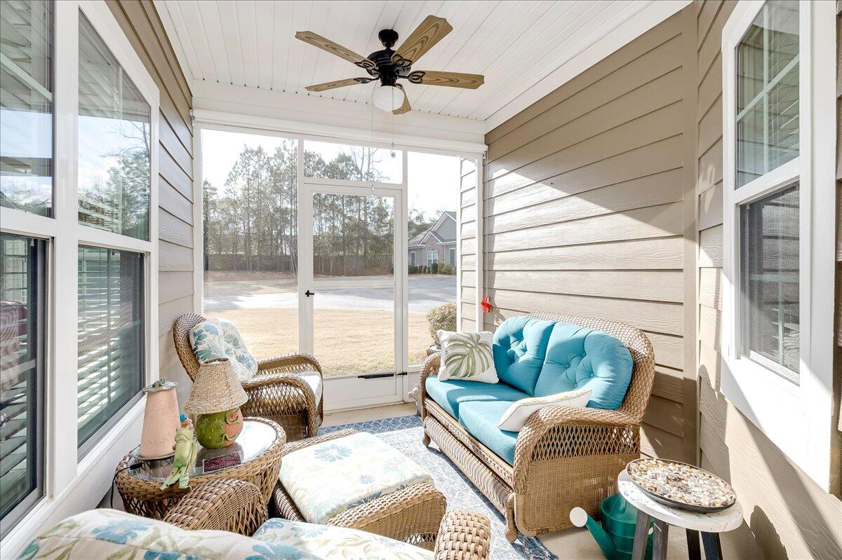 1169 Brookstone Way Augusta, GA 30909 - Photo 16 of 48 Screened patio to watch those beautiful sunsets and overlooking landscaped grounds!