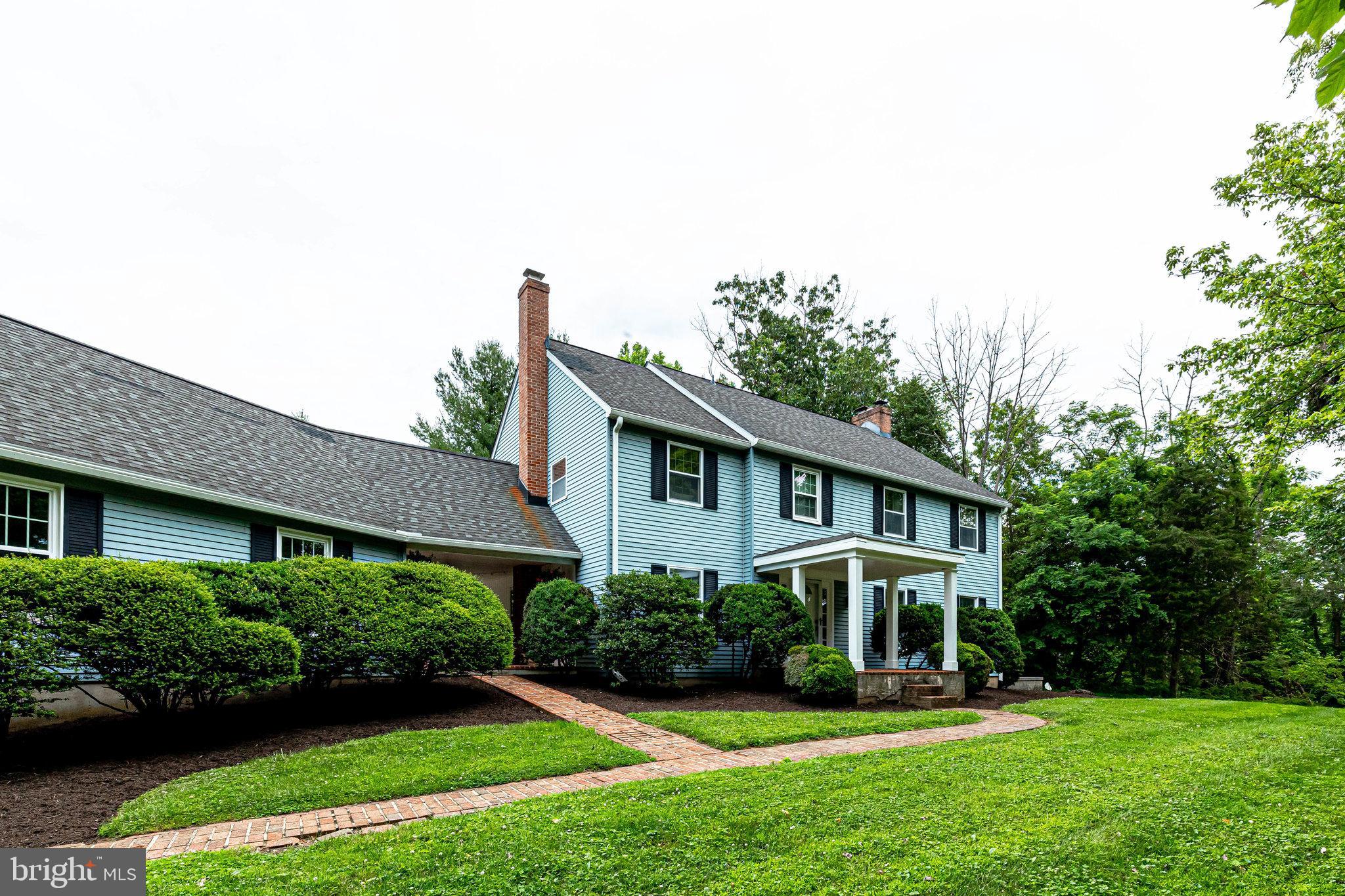 This home offers privacy and quiet living