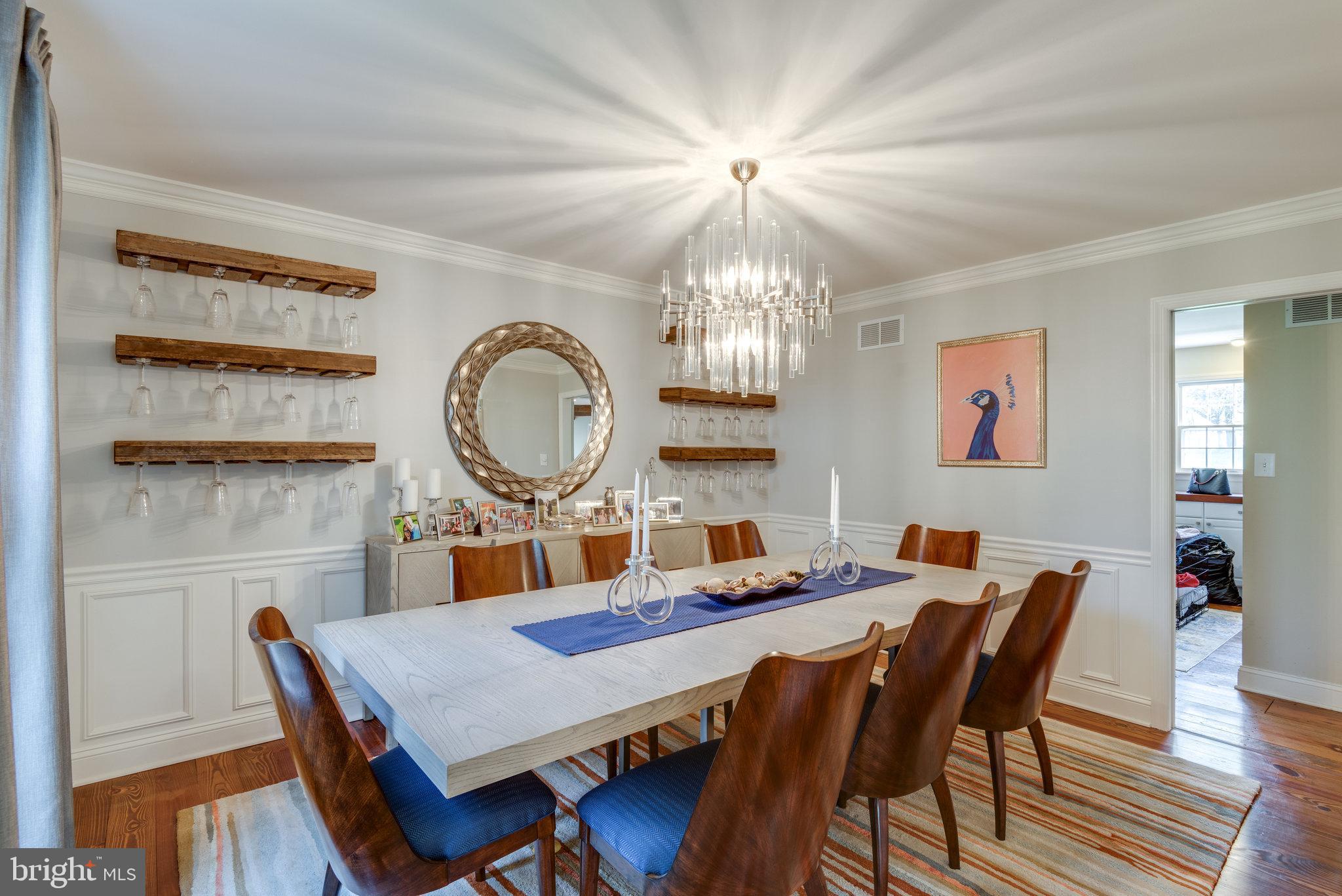17890 Dry Mill Road Leesburg, VA 20175 - Photo 35 of 73 The custom dining light delights in the DR