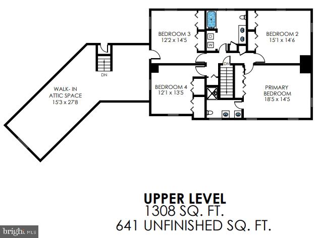 17890 Dry Mill Road Leesburg, VA 20175 - Photo 72 of 73 Upper level also showing awesome attic space