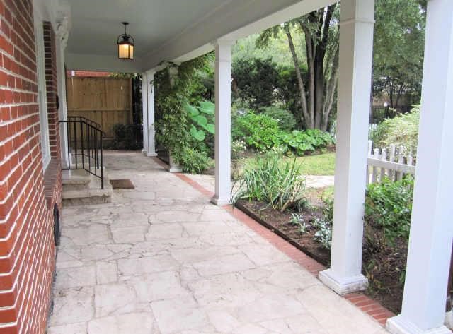 1807 Albans Road Houston, TX 77005 - Photo 32 of 39 a view of a garden with patio