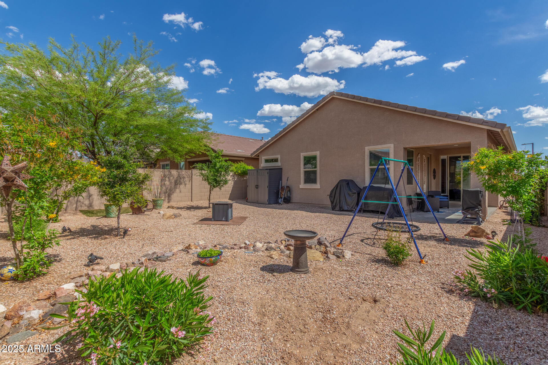 4136 West Palace Station Road New River, AZ 85087 - Photo 17 of 19 a house view with a sitting space and garden space