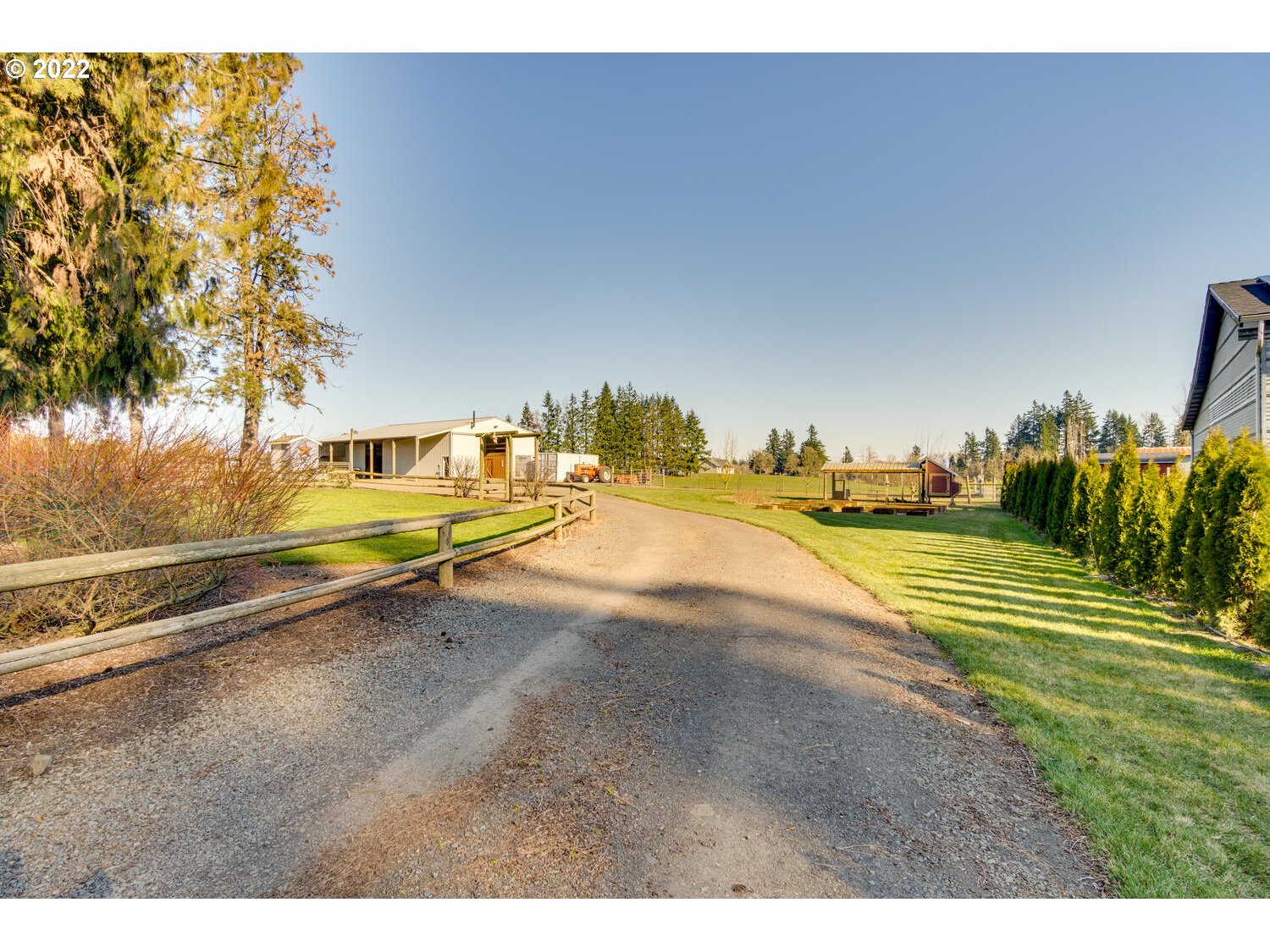 18876 Butteville Road Northeast Aurora, OR 97002 - Photo 22 of 32 a park view with a bench