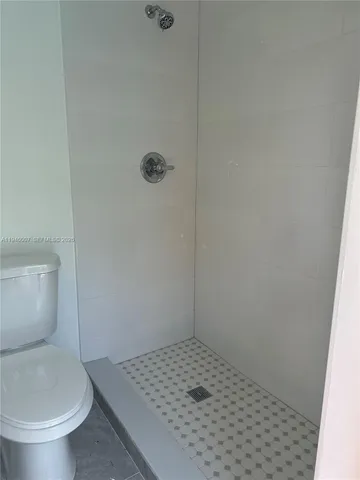 a bathroom with a toilet