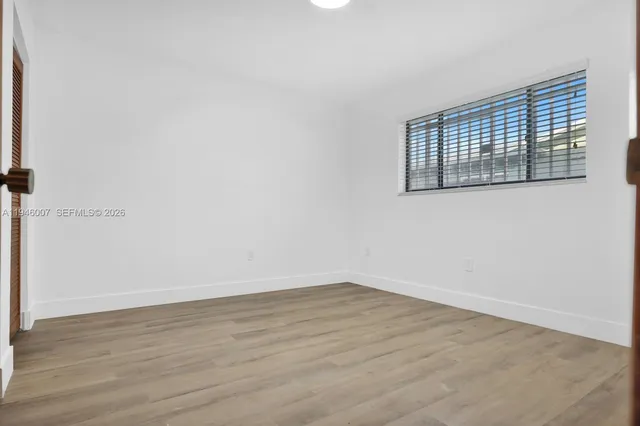 wooden floor in an empty room