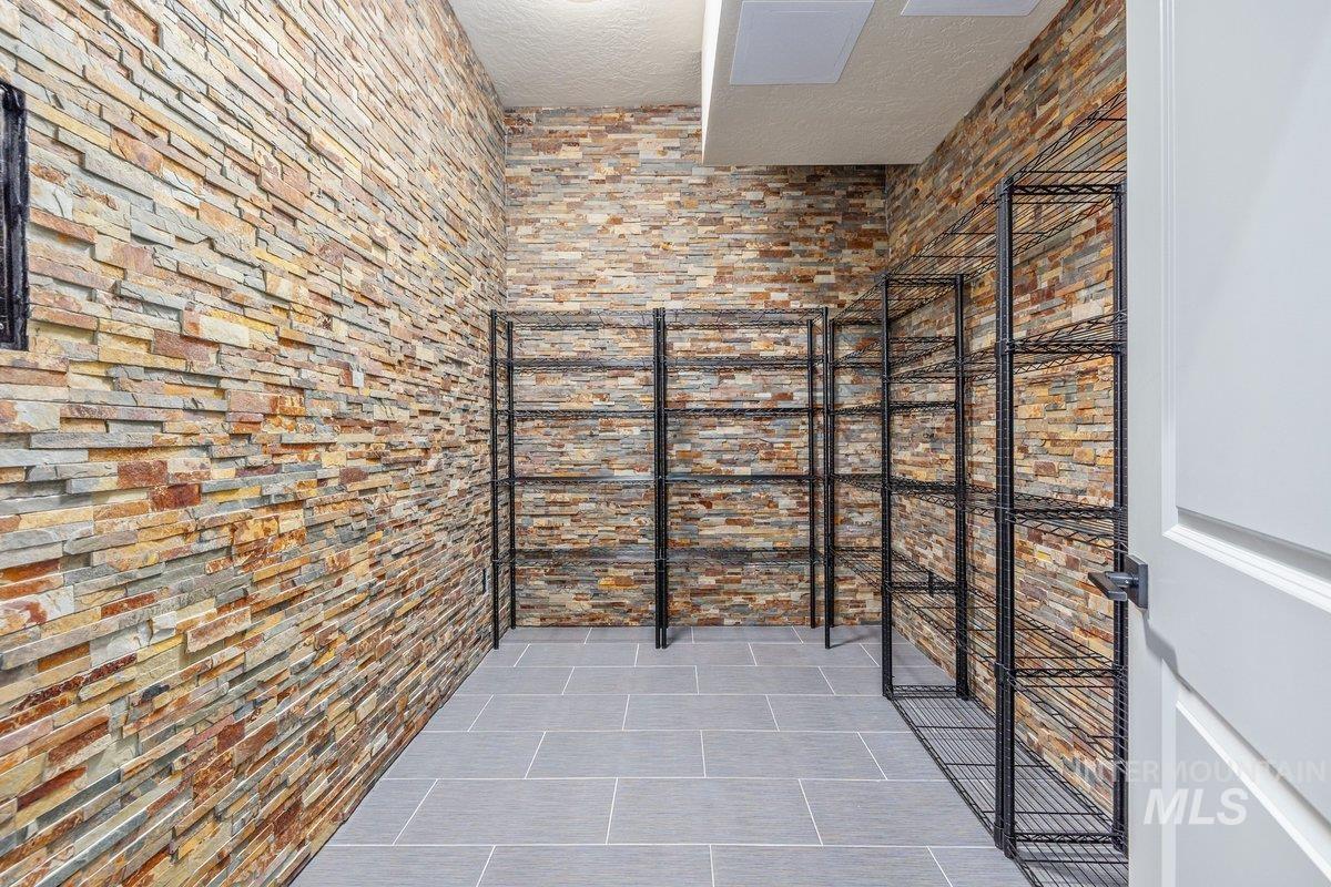 5990 West View Drive Meridian, ID 83642 - Photo 37 of 50 Wine room with a textured ceiling