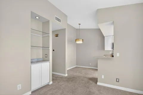 wooden floor in an empty room