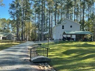180 Fork Point Road Oriental, NC 28571 - Photo 2 of 48 Approach To Home