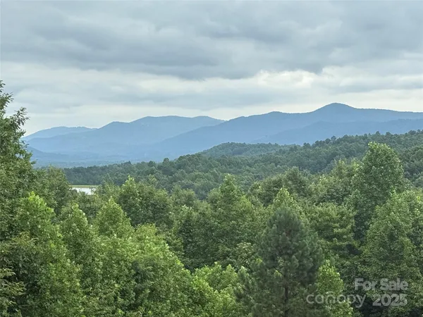 a view of mountains and valleys