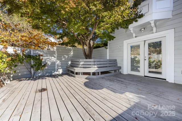 a view of outdoor space with seating space