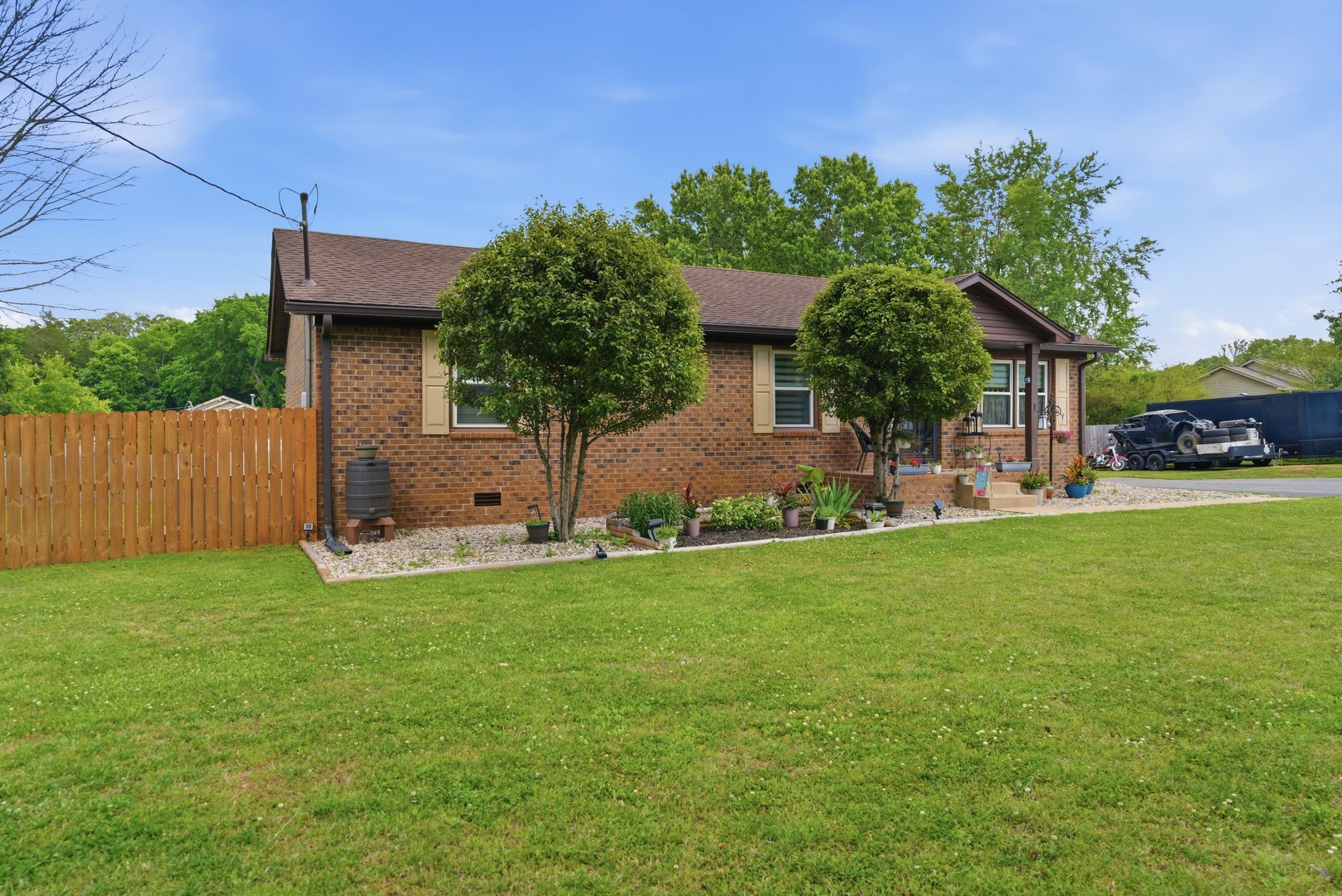 3106 Cimarron Trail Murfreesboro, TN 37129 - Photo 3 of 33 a view of a house with backyard and a tree