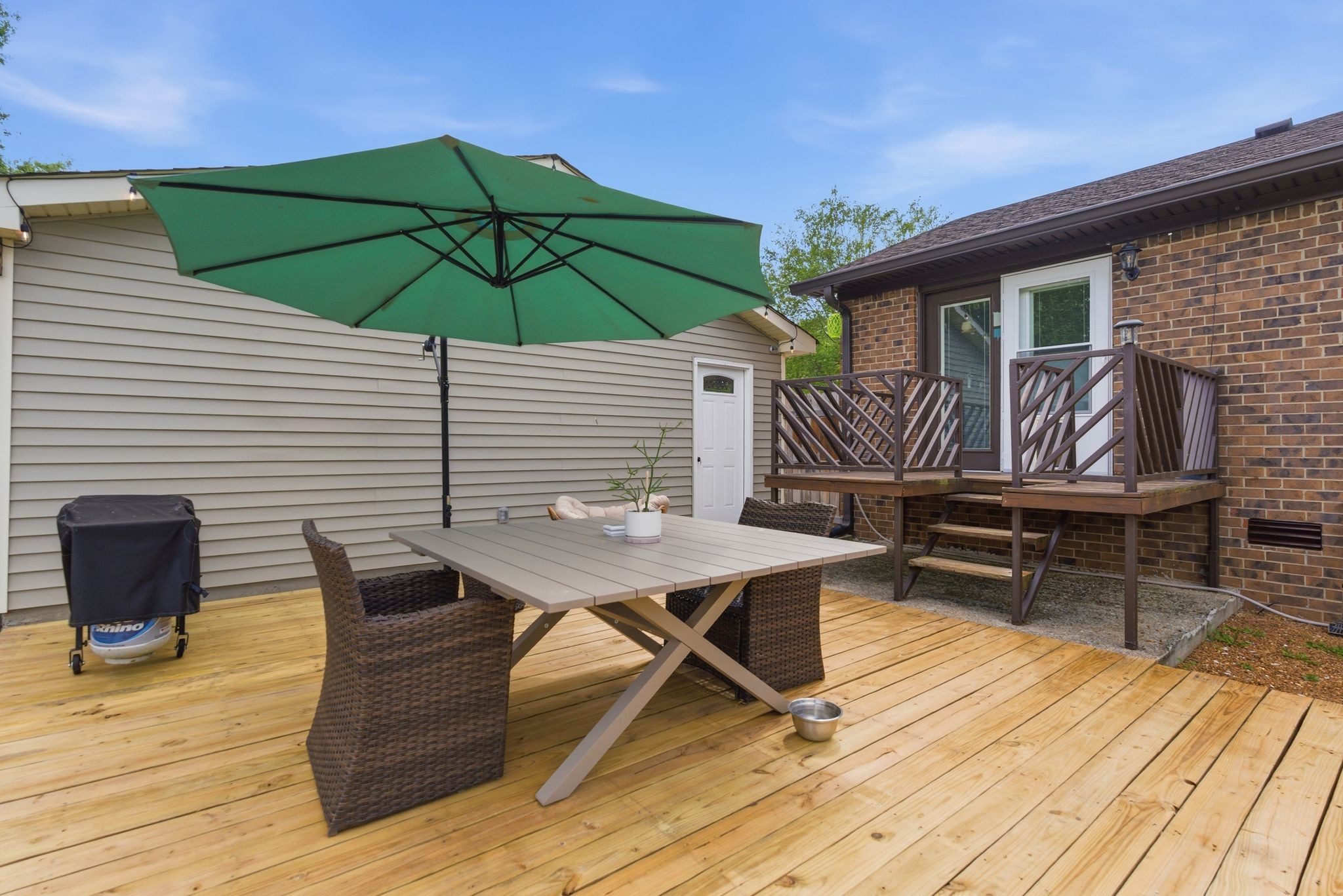 3106 Cimarron Trail Murfreesboro, TN 37129 - Photo 32 of 33 a view of a dinning table and chairs on the deck
