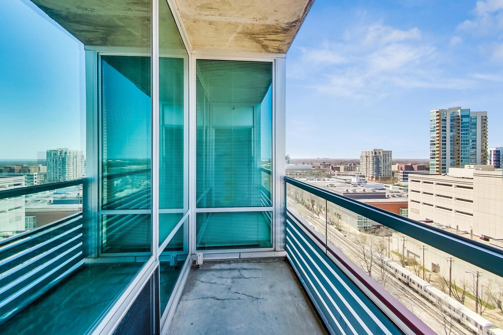 800 Elgin Road, Unit PH02 Evanston, IL 60201 - Photo 20 of 43 a view of outdoor space and barbecue grill