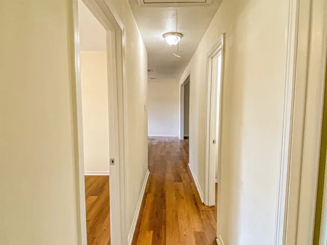 a view of empty room