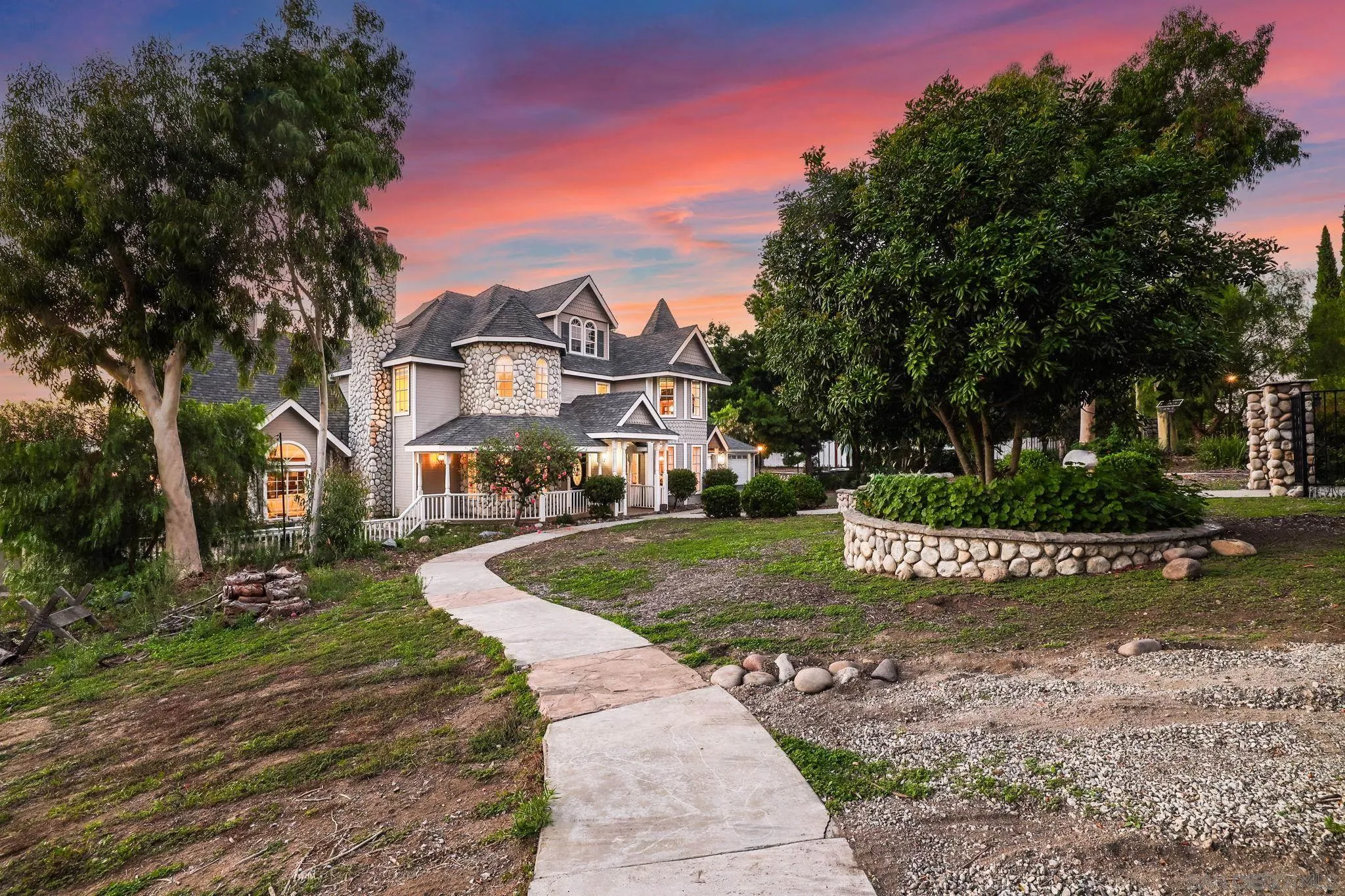 750 Jericho Drive Fallbrook, CA 92028 - Photo 65 of 69 a front view of a house with a garden