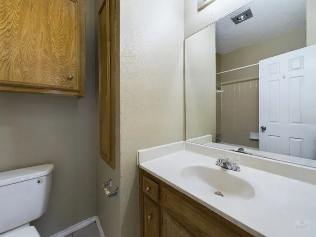 a bathroom with a sink and a toilet