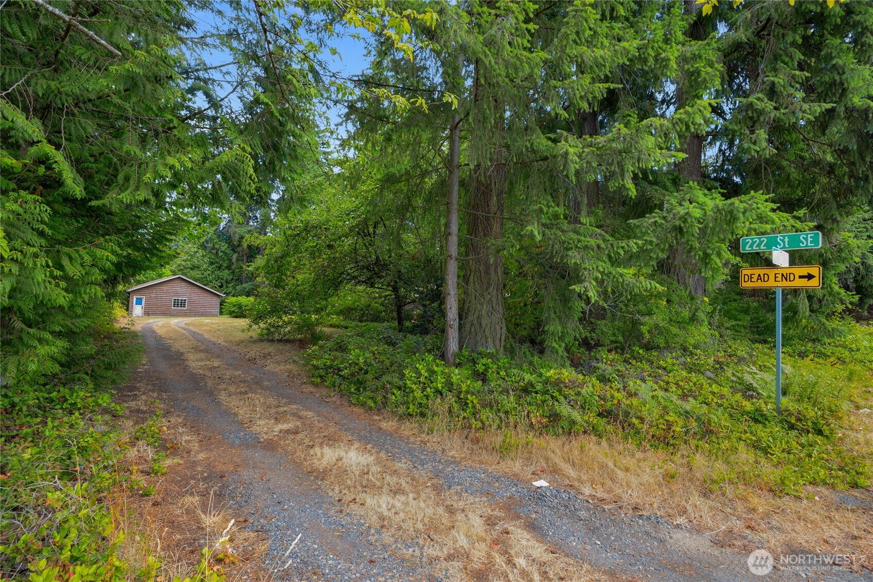 22221 45th Avenue Southeast Bothell, WA 98021 - Photo 28 of 32 a backyard of a house with lots of green space