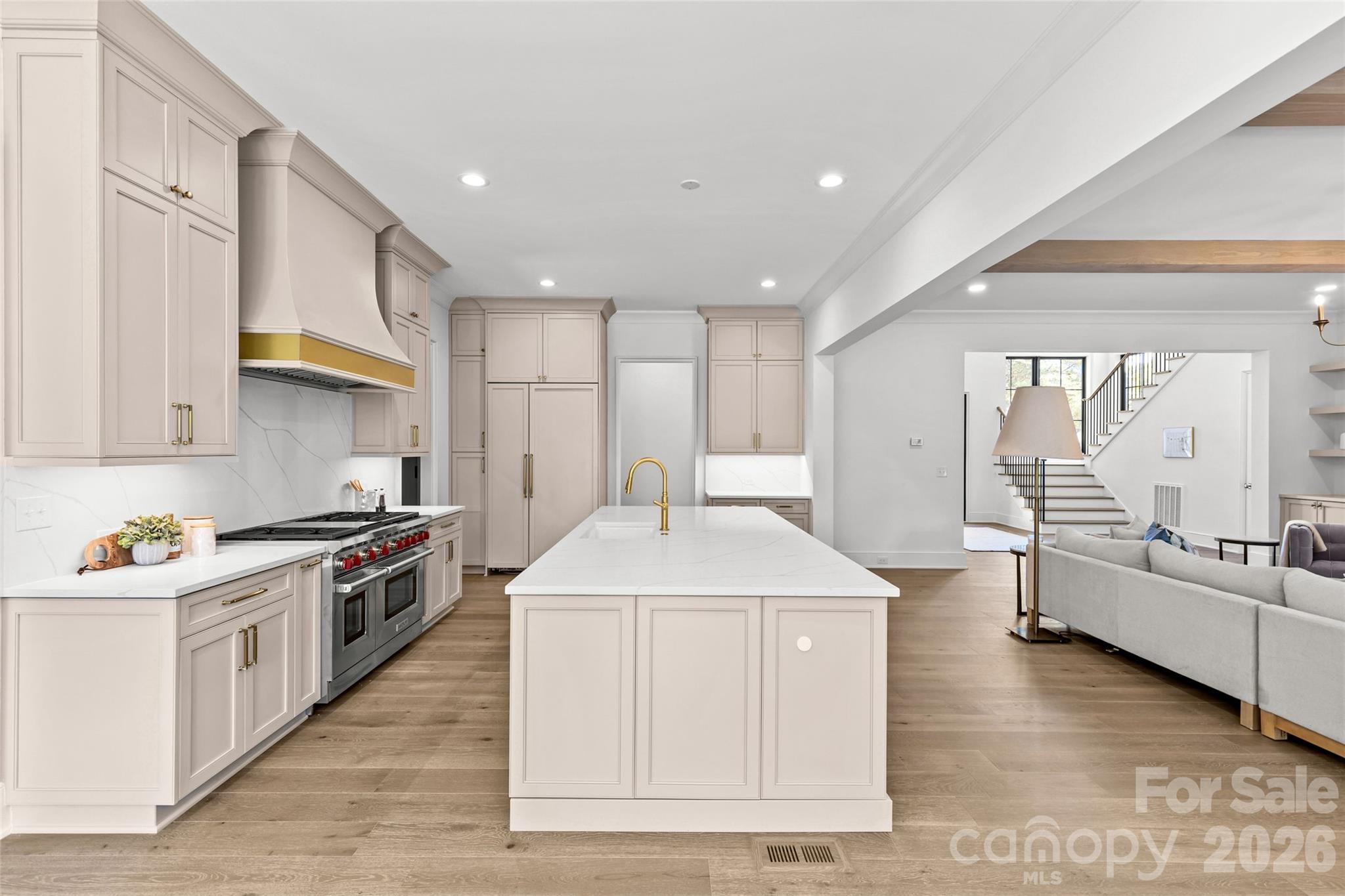 1321 Ferncliff Road Charlotte, NC 28211 - Photo 15 of 47 a kitchen with stainless steel appliances granite countertop a sink and cabinets