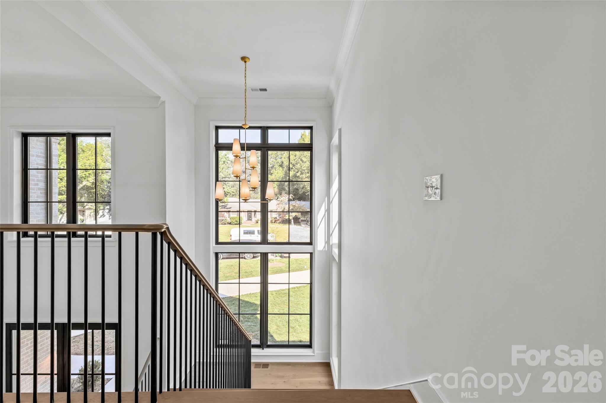 1321 Ferncliff Road Charlotte, NC 28211 - Photo 26 of 47 a view of hallway with windows