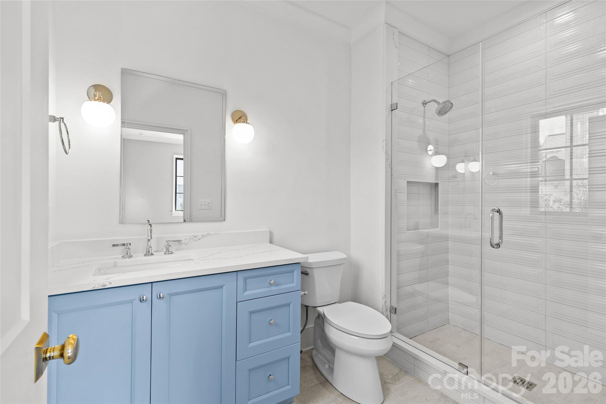 1321 Ferncliff Road Charlotte, NC 28211 - Photo 36 of 47 a bathroom with a sink toilet and shower