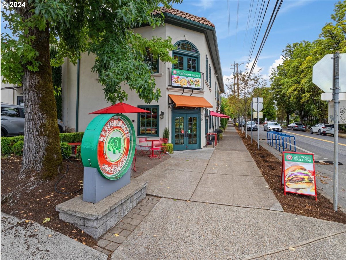 5221 Southwest View Point Terrace, Unit 2 Portland, OR 97239 - Photo 29 of 30 a view of outdoor space with sign board