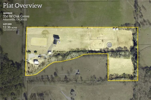 $799,000 | 356 West Oak Grove Road Northwest, Adairsville, GA 30103