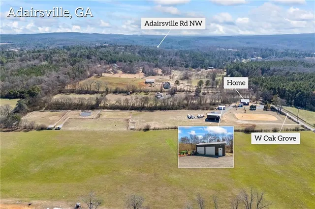 $745,000 | 356 West Oak Grove Road Northwest, Adairsville, GA 30103