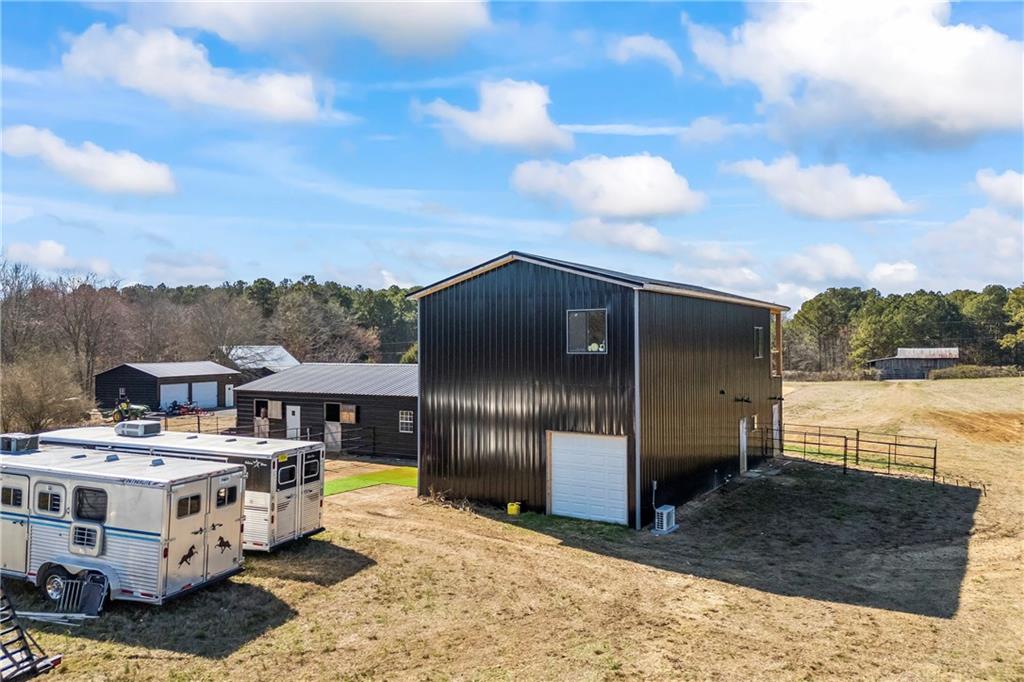 356 West Oak Grove Road Northwest Adairsville, GA 30103 - Photo 79 of 128 a view of a house with a yard from a balcony