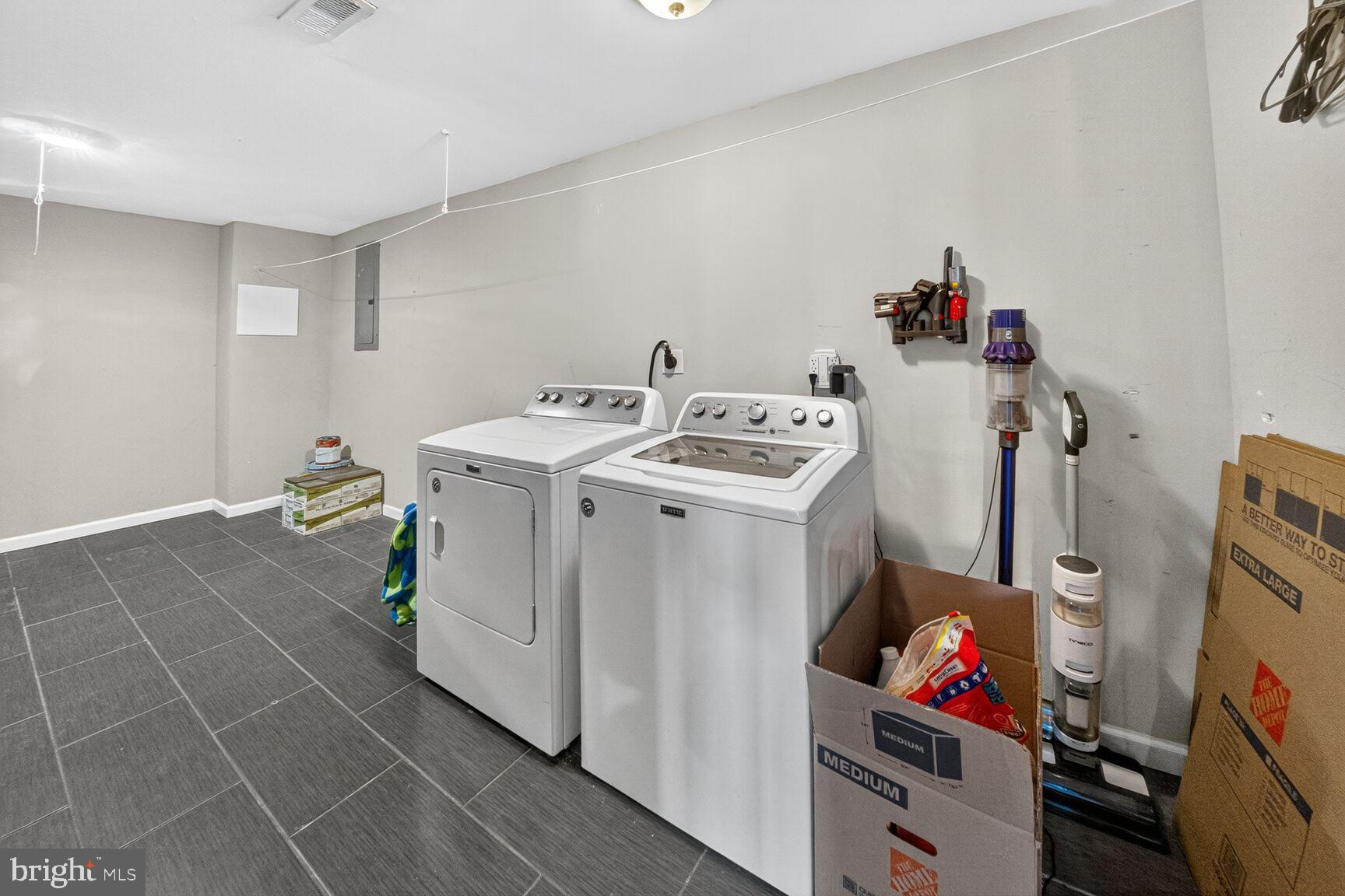 6802 Niles Drive Laurel, MD 20707 - Photo 25 of 31 Spacious Laundry/Utility Area with Storage Option