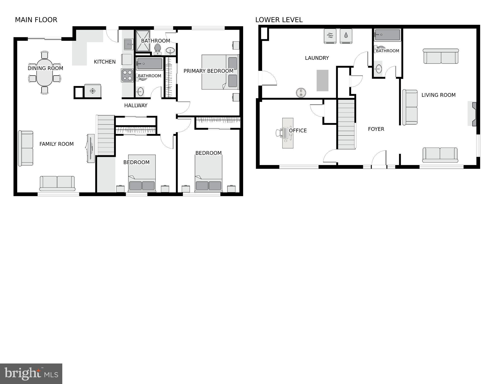 6802 Niles Drive Laurel, MD 20707 - Photo 30 of 31 Spacious two-level home layout design.
