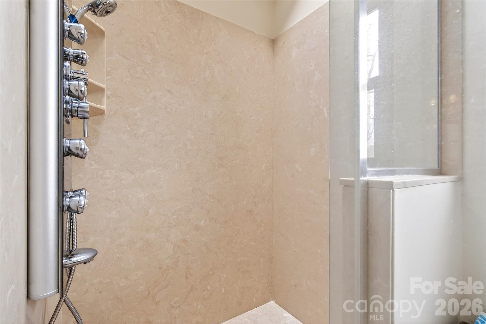 169 Hilltop Road Black Mountain, NC 28711 - Photo 34 of 48 a bathroom with a shower