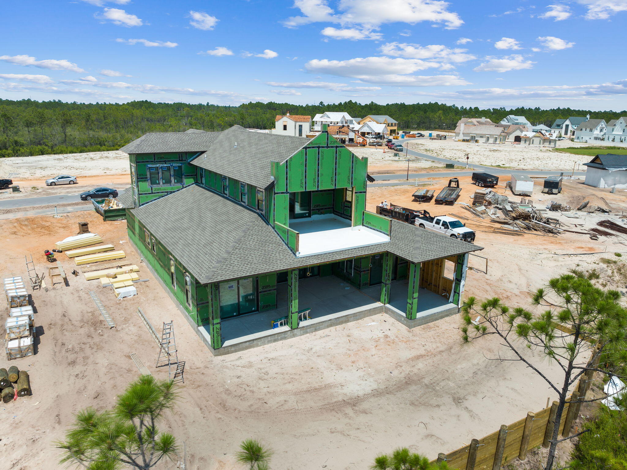 253 Golf Ridge Dr Inlet Beach Inlet Beach, FL 32461 - Photo 5 of 13 a view of a terrace with couches and city view