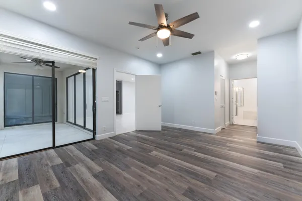 a bathroom with a sink double vanity and a mirror