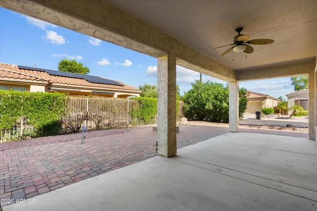 a view of a garden area